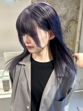 ソル ジングウマエ(SOL JINGUMAE) mayu//ツヤツヤネイビーブルーラベンダーブルーブラック