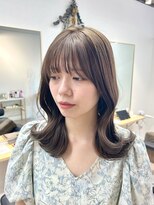 トト 船橋店(toto.)&nbsp;◇細めハイライトカラー切りっぱなしボブレイヤーグレージュ船橋