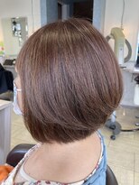 オッジ ヘアー 深谷店(Oggi Hair) グラデーションボブ　7月