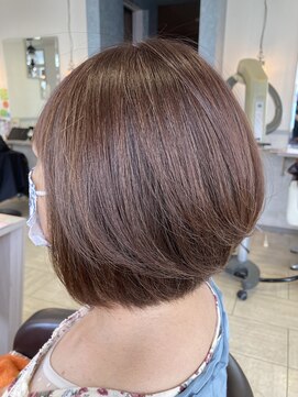 オッジ ヘアー 深谷店(Oggi Hair) グラデーションボブ　7月