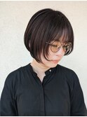 レイヤーショートボブ