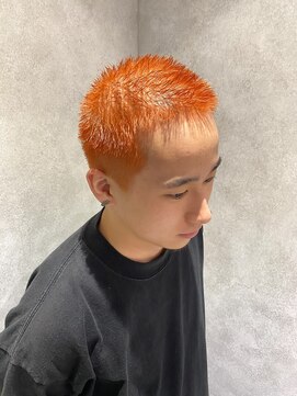 クオル 円山(QOL) ハイトーンボウズオレンジボウズ個性派カラー