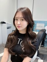 ラクシア(LucxiA)&nbsp;顔まわりカット/顔周り/韓国ヘア/レイヤーカット/前髪カット