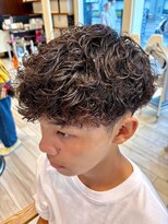 クラップス 綱島店(CLAPS)&nbsp;メンズパーマ/ツイストスパイラルパーマ/ニュアンスパーマ/眉毛