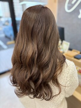 アミリー ひたち野うしく店(Amily) ハイライトバレイヤージュダブルカラーケアブリーチ20代30代