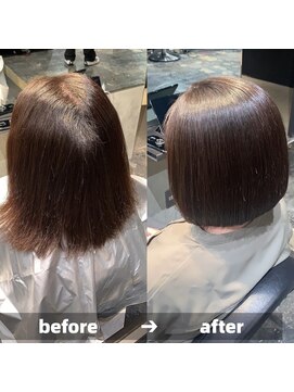 サンティエ 都通店(scintiller) 【髪質改善】美髪ストレート☆弱酸性縮毛矯正