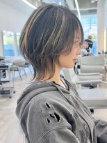 ダブルトーキョー シブヤ(W-TOKYO SHIBUYA)&nbsp;コントラストハイライトショートウルフショートネオウルフ