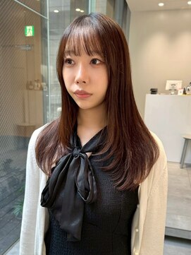 ガリカ 大名(Gallica) <ゲスト>艶感と抜け感、品よくまとまるセミロングレイヤーカット