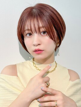 ロンドホットリップ 立川(Lond hot lip) クールショート/コーラルピンク/20代30代40代50代/ 立川