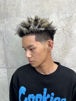 ノーフューチャー(NO FUTURE)&nbsp;メッシュスパイキーアフロ