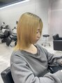 イロハ(IROHA) ブリーチ×縮毛矯正×ウルフレイヤー