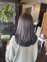 アロー ヘアー(arrow hair)&nbsp;◇裾カラー×グレージュ