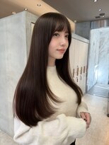 ロンド リリー 銀座(Lond Lily)&nbsp;◆くびれレイヤー/オリーブベージュ/顔周り/シースルー/銀座