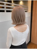 【ベージュ×ホワイト】