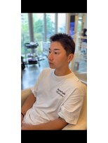 アイシー ヘアーメイク(ic hair make) メンズヘアドネーション×爽やかショート
