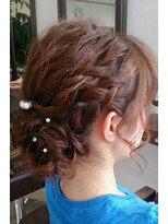 ファータヘアデザイン(FATA HAIR DESIGN) 波ウェーブアレンジ