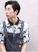 【Taylor】ウエット七三分けx透け感ダークブラウン