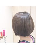 鹿沼で唯一本格ヘッドスパが出来る美容室　ツヤツヤボブ　