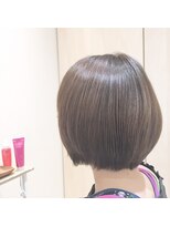 ナノハナ&nbsp;鹿沼で唯一本格ヘッドスパが出来る美容室　ツヤツヤボブ