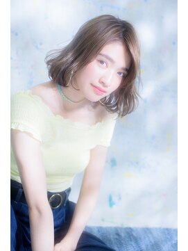 ヴァンクシー バイ ルナ(VANKCY by Luna) 【Neolive plus 向ヶ丘遊園】ワンツーカールBOB グレージュ