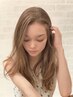 【☆1日5名様限定☆】カット+ケアカラー+3stepトリートメント￥8800-