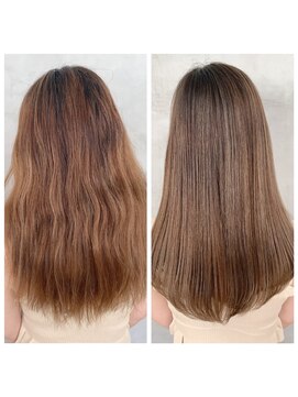 フィール マチュア(feel mature) プレミアムダメージ改善トリートメントで髪質改善  髪質改善