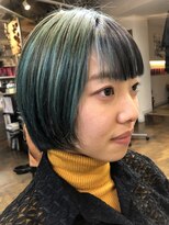コレット ヘアー 大通(Colette hair) スラッシャー☆グリーン