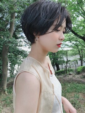 オーイット(ooit) ＊ハンサムショートヘア×暗髪アッシュカラー＊