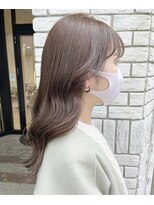 パーク(PAAQ) 【kana】ハイライトでつくる柔らかbrownカラー