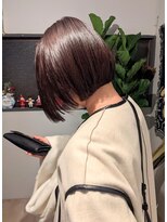 ヂウ 藤沢(zhu)&nbsp;シンプルボブ◎チョコレートカラー