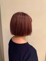 アニュー ヘア アンド ケア(a new hair&care) 20代30代40代ミニボブピンクアッシュ透明感小顔ブリーチなし