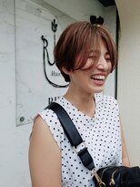 ヘアメイク リリット(HAIR MAKE RIRI'T) ハンサムショート。