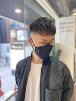 日本橋神田銀座茅場町濡れパンスキンフェードクロップスタイル