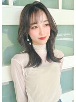 ルエ(rue) 大人可愛い20代30代40代インナーカラー小顔ウルフレイヤーボブ