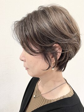 ジェービーヘア 稲毛(jb hair) 30代40代50代ウルフレイヤー3Dハイライトボブウルフ【稲毛】