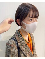 ラベスト キョウト(LOVEST)&nbsp;コンパクトで透明感のあるショートボブ