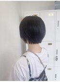 丸みショートボブ
