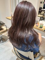 トリート 船堀店(TREAT)&nbsp;ハイライト×ピンクベージュ