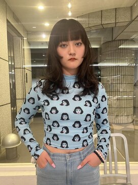 ダブ アオヤマ(DaB AOYAMA) 姫カット顔まわりカット顔まわりレイヤーカット前髪カット