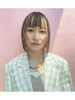 アミー 駒澤(Ammy komazawa)&nbsp;ボブ/インナーカラー