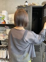 アチーブリス(achieve Liss)&nbsp;外国人風カラー切りっぱなしミディアッシュカラー透明感