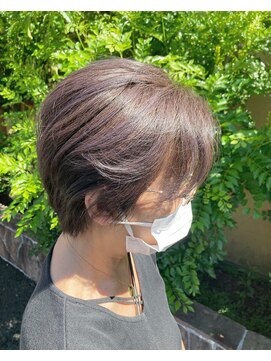 ウエスト(WEST) ハイライトショート(パープル)