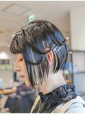 ショートボブアレンジ！クール編！