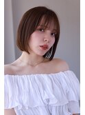 20代30代40代◎ 魅力倍増カールセミディダークグレージュ