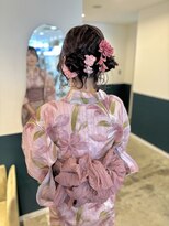 ヘアーブレイス(hair brace)&nbsp;ゆるふわツインお団子