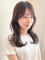 ルエ(rue) 毛先ワンカール×レイヤーカット×小顔カット*20代30代40代50代