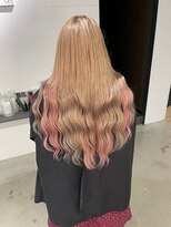 キング 梅田(K!ng)&nbsp;縮毛矯正髪質改善ハイライトレイヤーカット梅田美容室エクステ