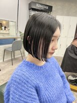 リミットバイアフィナー 大宮店(limit by Afinar)&nbsp;bob/ボブ/切りっぱなしボブ/ 黒髪ボブ