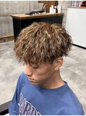 メンズパーマツイスパメッシュマッシュ