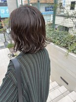 スタイル 成城学園前(STYLE)&nbsp;ボブパーマ　大人かわいい　コテ巻き風パーマ